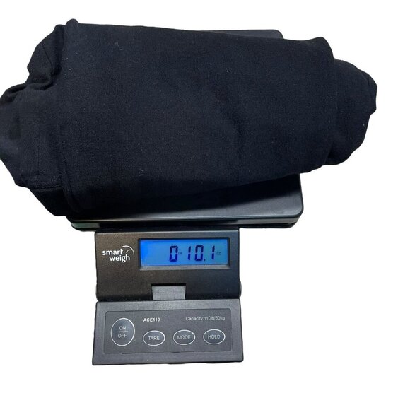 Eileen Fisher Washable Stretch Crepe Pants Large Black Tapered Elastic Waist - Picture 6 of 6